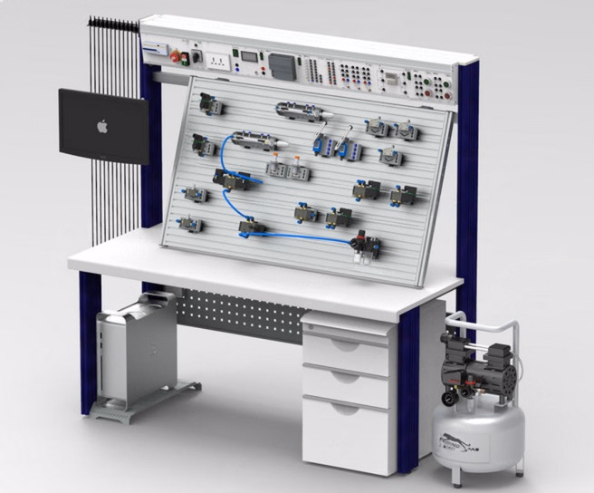 Pneumatic Transmission Control Technology Teaching Device Engineering Equipment Simulator