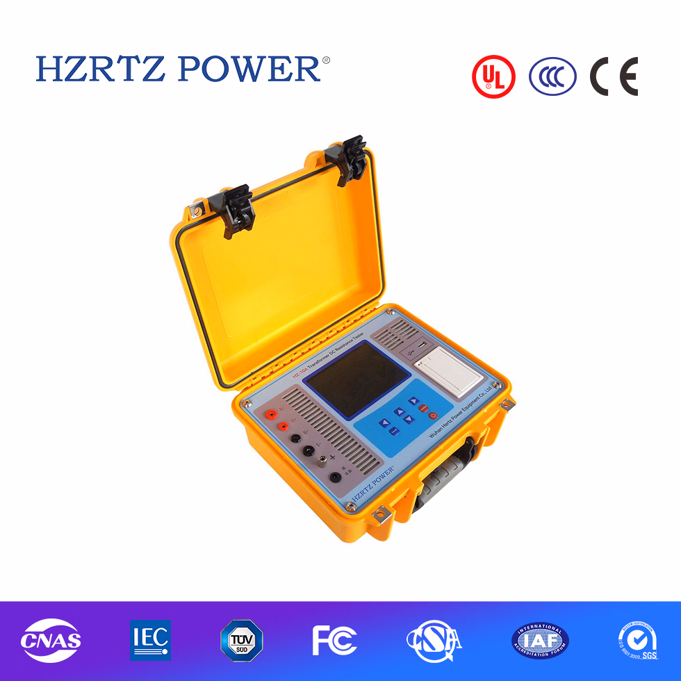 Hz-10A DC Resistance Tester Transformer DC Resistance Meter 1A 5A 10A