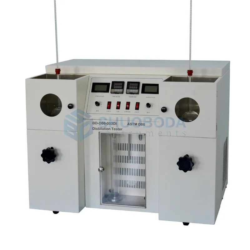 BD-D86-003DI Petroleum product distillation tester, Double unit, Refrigeration low temperature
