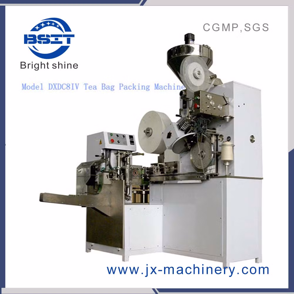 Dxdc8IV Micro Tea /Granulted Tea Tea Bag Sealing Machine/Tea Bag Forming Filling Sealing Machine