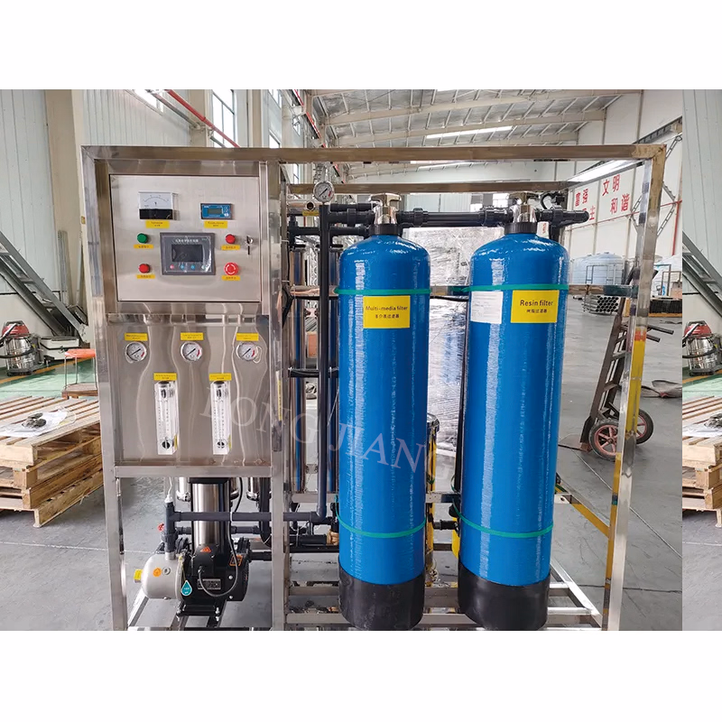 1500lph Desalination Deionization Industrial Water Purification Reverse Osmosis System