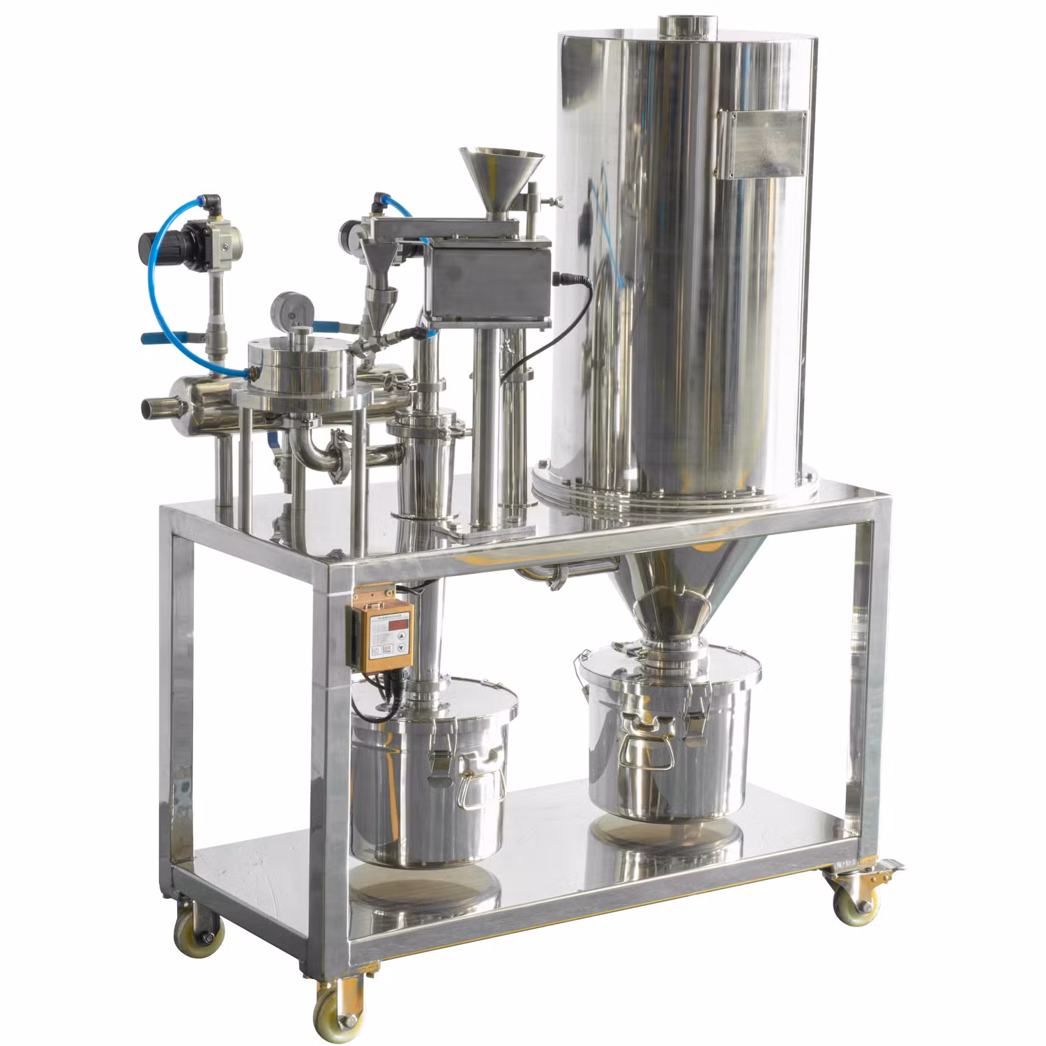 Pharmaceutical Lab Flat Supersonic Jet Mill Machine Exporter