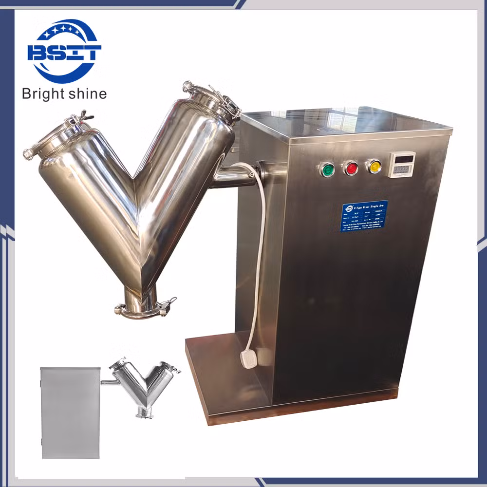 Bsit Brand SUS304 Pharmaceutical Laboratory Equipment Vh-2/Vh-5/Vh-8/Vh-10 Vh-14 Single Arm Mixer