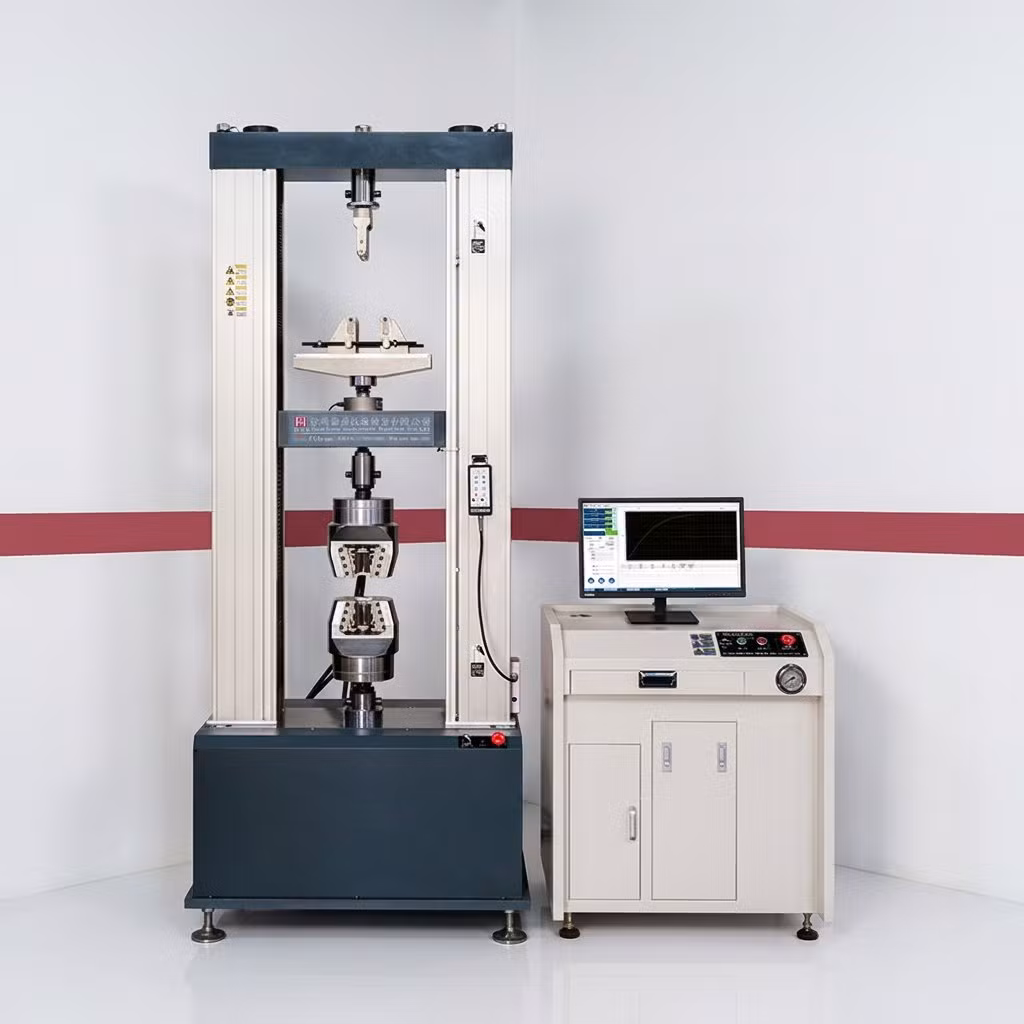 Microcomputer Controlled Electronic Tensile Testing Machine 50kN for Metal and Plastic