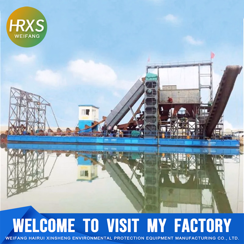 Bucket Chain Gold Dredger for Diamond Mining Machinery
