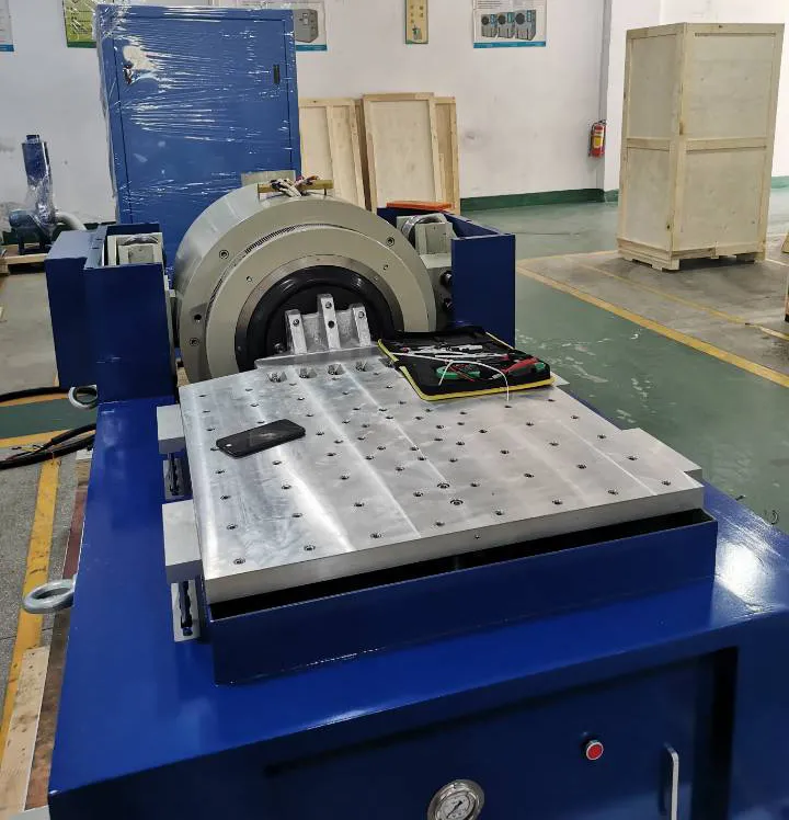 High-Payload 50kN Vibration Table with 1200x1200mm Table and Three-Axis Vibration Capability