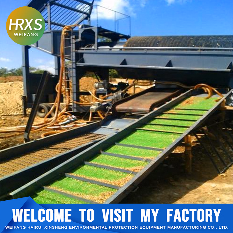 Capacity100t/H Gold and Diamond Washing Plant with Jigger