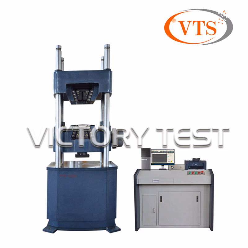 300kN 600kN 1000kN 2000kN Steel Rebar Metal Servo Hydraulic Universal Tensile Traction Testing Machine
