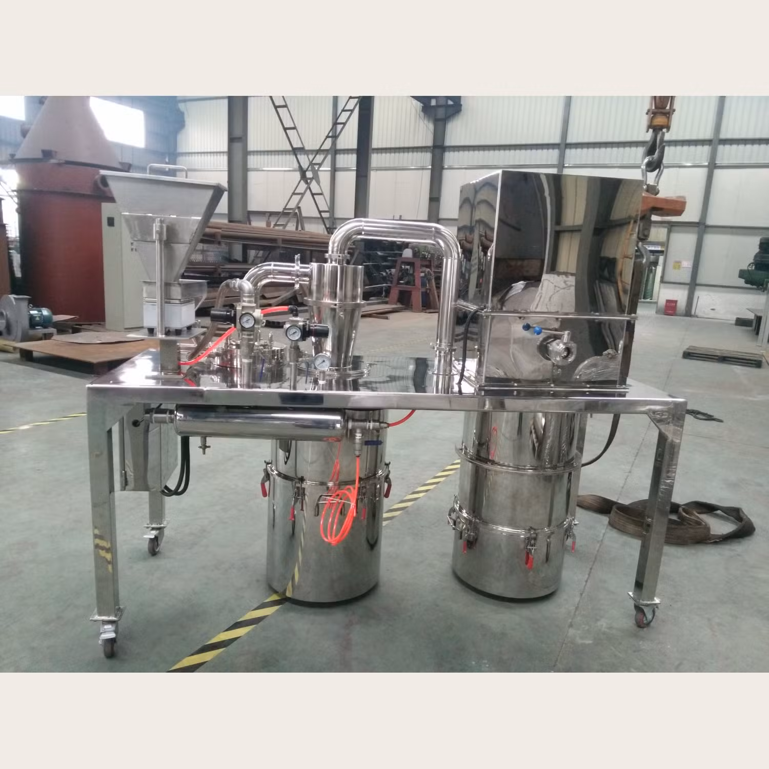 Ex-Proof Supersonic Micronizer for Various Power Supply
