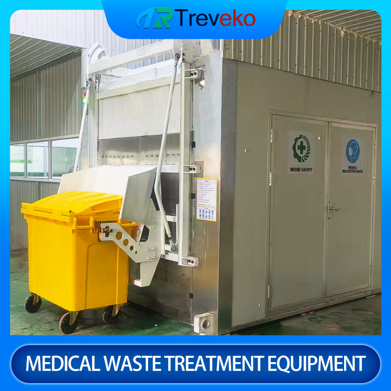 Medical Waste Microwave Sterilization Equipment Advanced Safety Processing Technology for Cdc/Hospitals Institutions