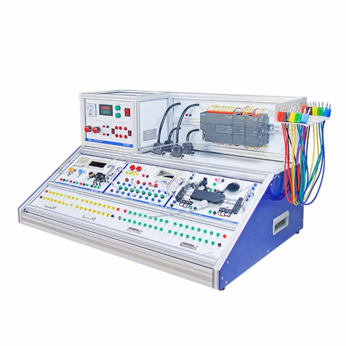Integrated Programming and Simulation Desktop PLC Training System Industrial Automation Education Equipment