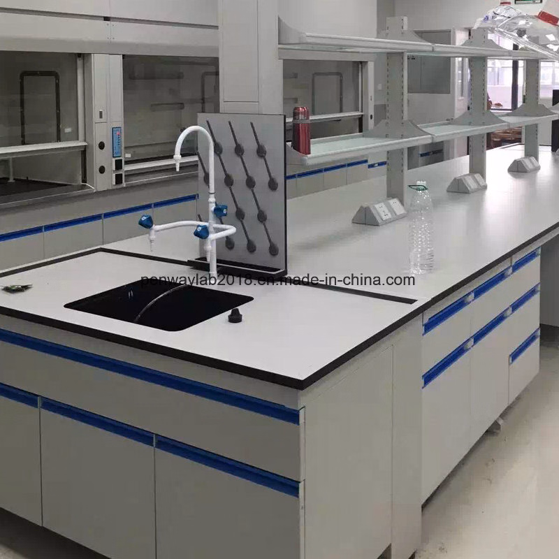 White with Grey Laboratory Furniture Used Schools Lab Furniture