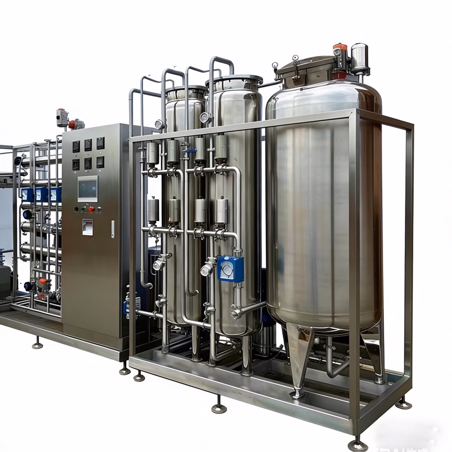 Durable 2000 L/H Ulturepure Water Treatment Equipment for Pharmaceutical Use