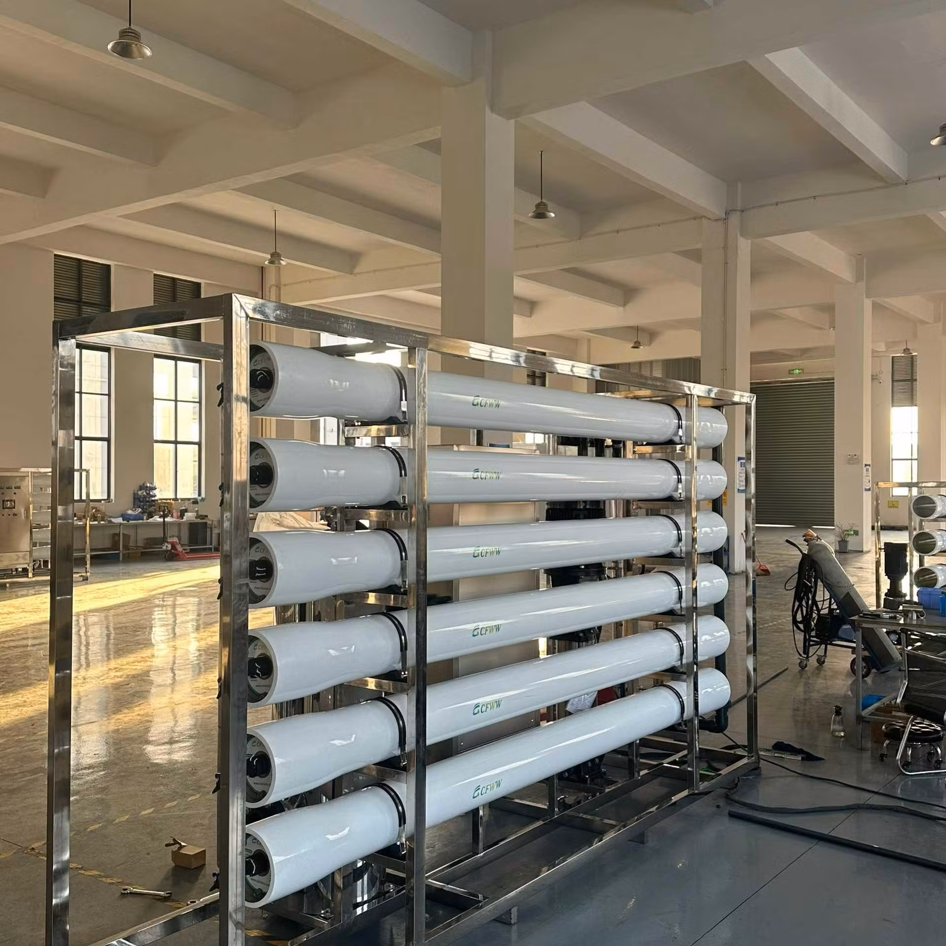 Reverse Osmosis Sea Water Purifier System for 99% Salt Rejection Rate