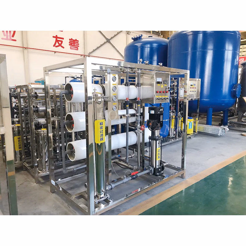 3000lph Drinking Pure Water Treatment Purifying Purification Reverse Osmosis RO Purification Plant