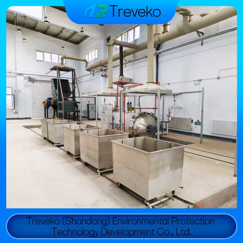 Automated Horizontal Autoclave for Hospital Medical Waste Sterilization