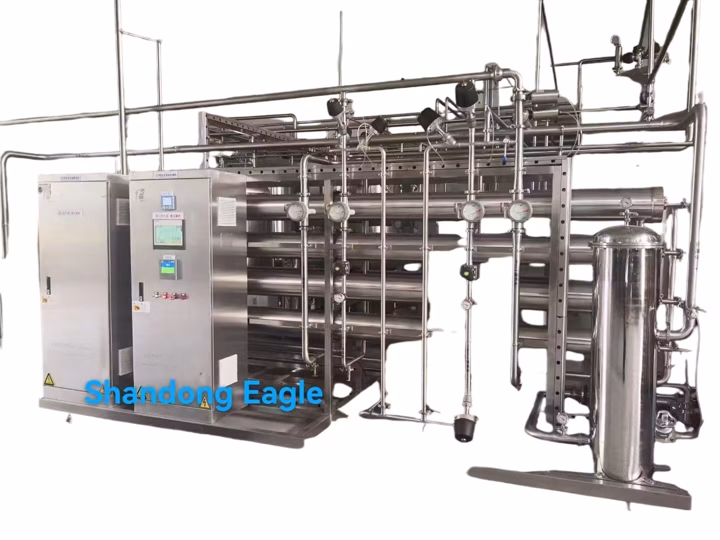 Industry 100L-6000L/H Wemac Water Purifier Pharmaceutical Lds 1500 -6 Multi-Effect Distiller