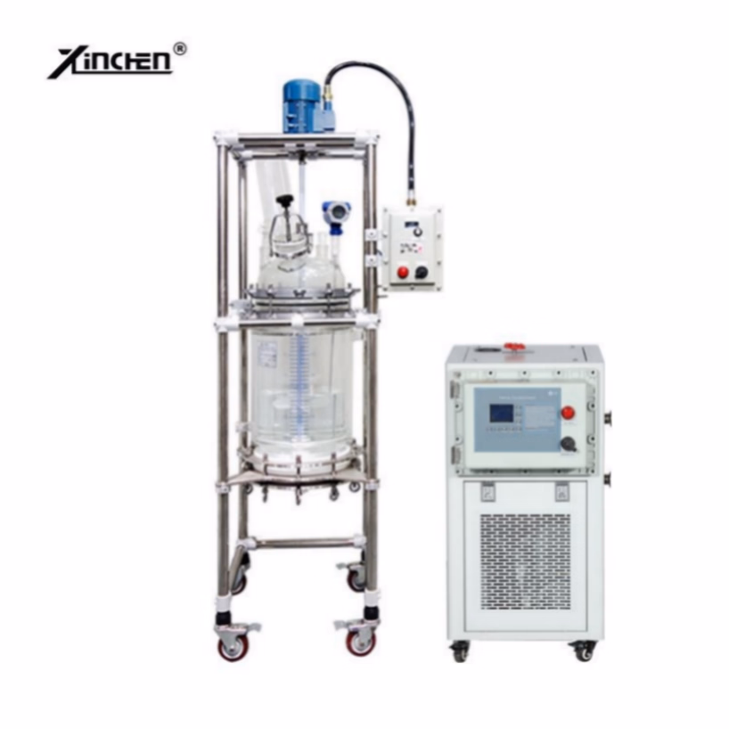 Affordable 10L Hydrolysis Glass Reactor with Vacuum Technology