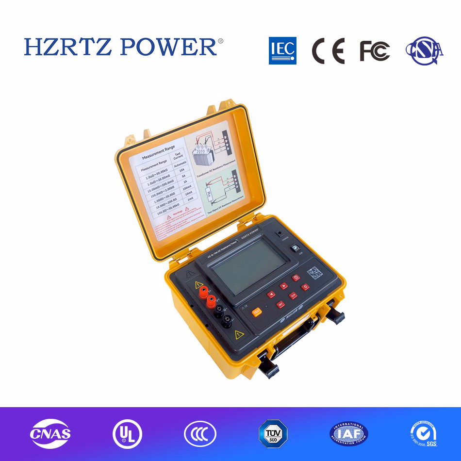 Hz-B-10A Transformer DC Resistance Tester High Precision Multimeter Tester