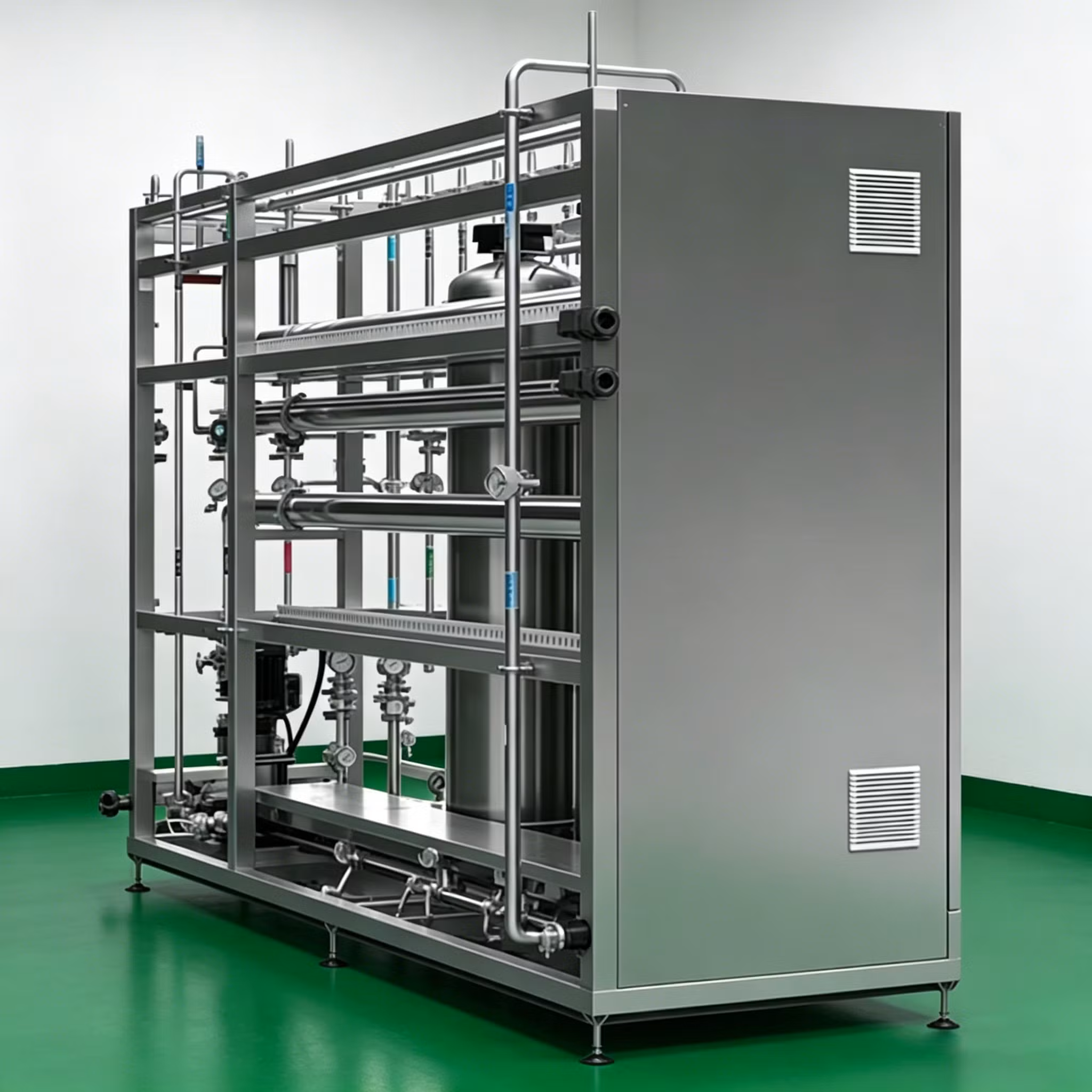 Customized Double RO Water System Pure Water Treatment for Pharma Lab Semiconductor