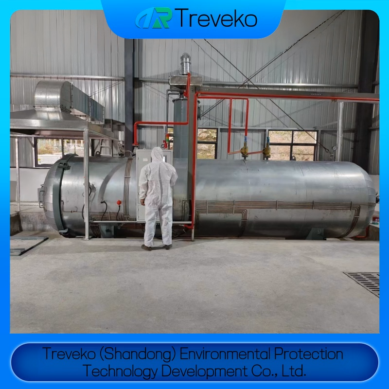 Heavy Duty Horizontal Steam Autoclave for Infectious Medical Waste