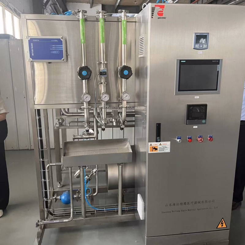 Multi -Column Water Distillation Plant (Producing Water for injection) in Pahramceuticals