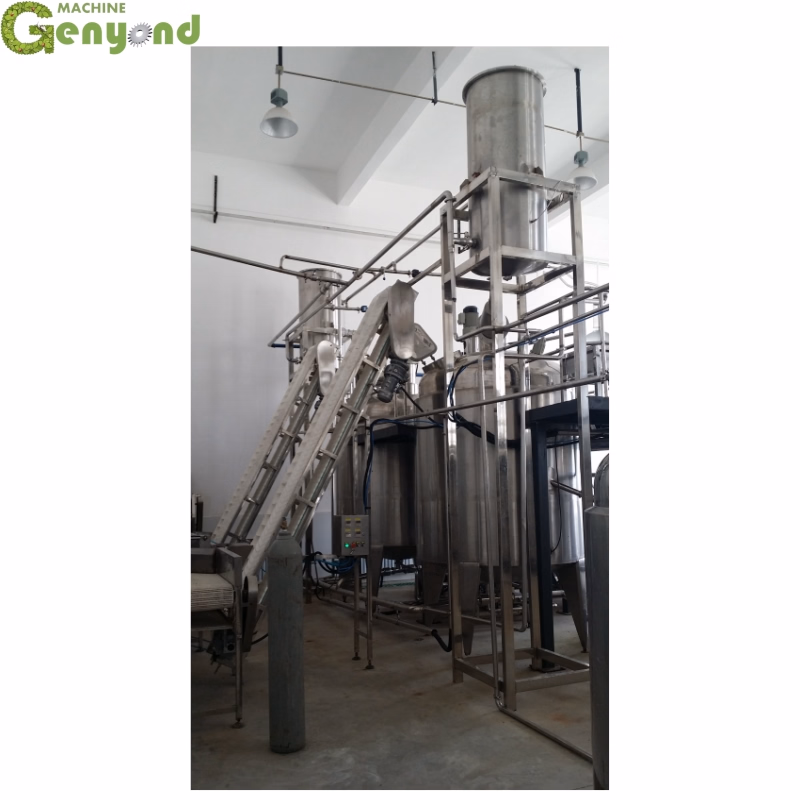 Hydro Steam Distillation Plant Complete Set of Essential Oil Distillation Processing Equipment