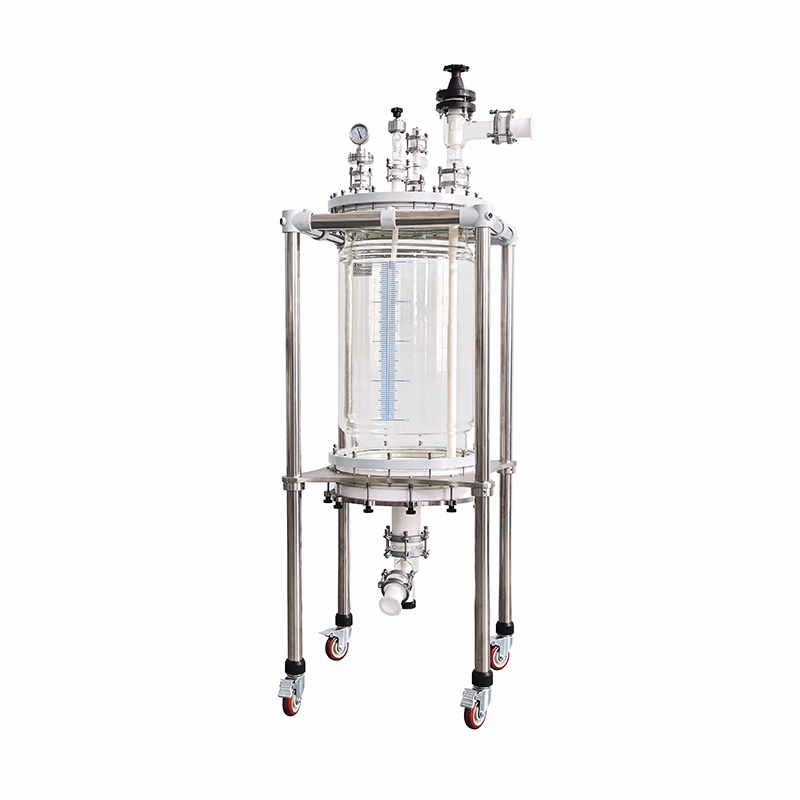 Instruments Lab Chemical Jacketed Glass Reactor Vessel