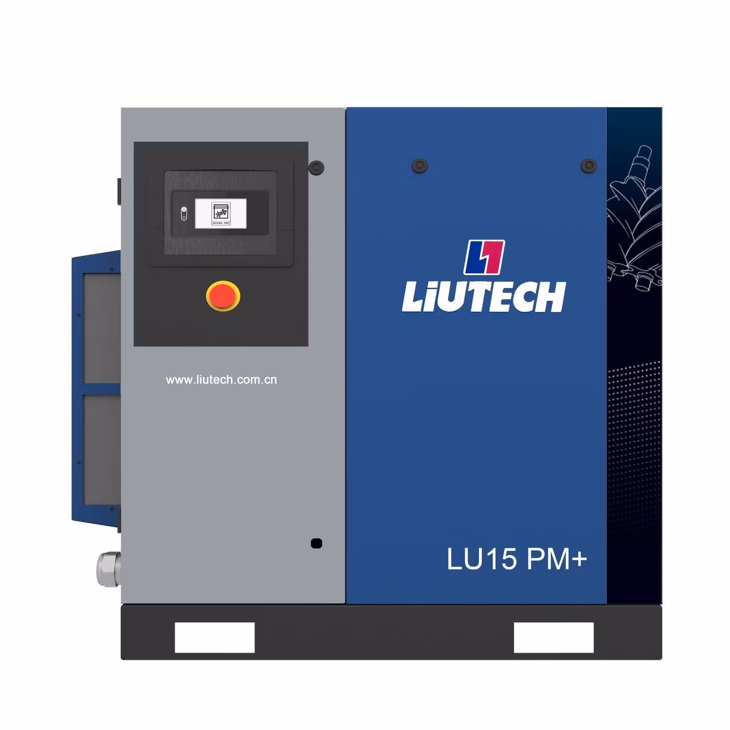 [Hot Item] Permanent Magnet Variable Frequency Screw Air Compressor 11kw (Atlas Copco)