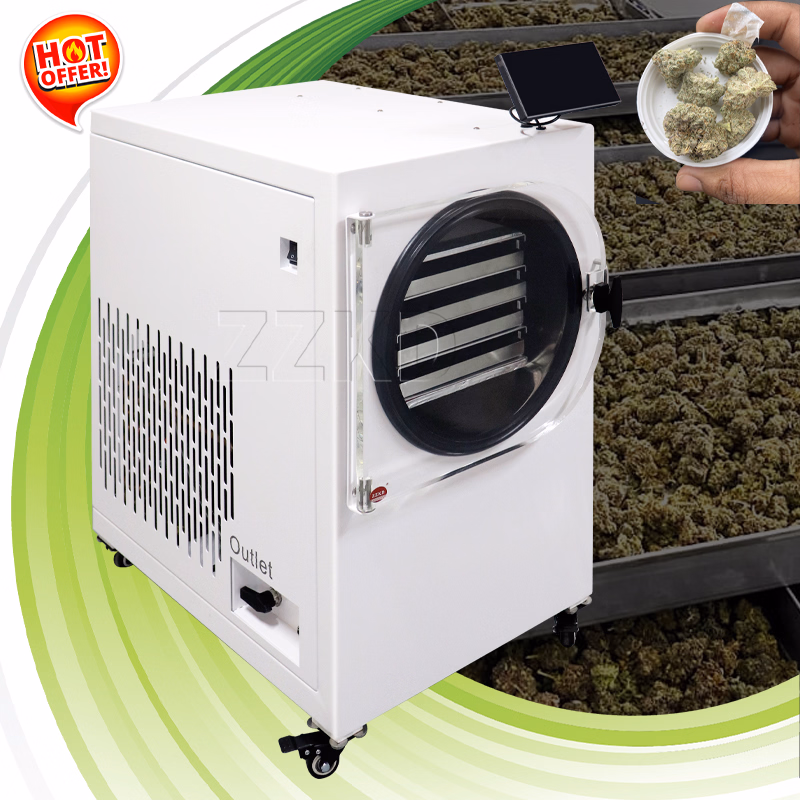 EU Warehouse Stock 4kg 6kg 10kg Freeze Dried Small Food Freeze Dryer Lyophilizer Mini Home Fruit Freeze Dryer Machine Price Liofilizador