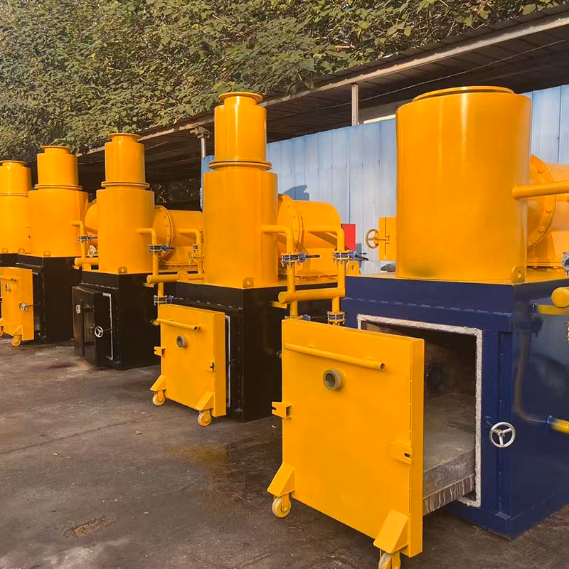 High-Temperature Solid Waste Incinerator System for Smokeless Domestic Garbage Waste Incinerator