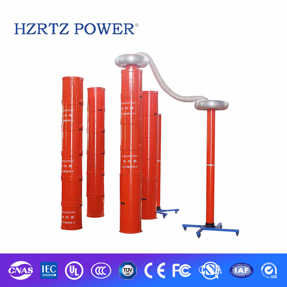 Cable Transformer Gis 110kv Withstand Voltage Hipot Tester AC Resonant Test System