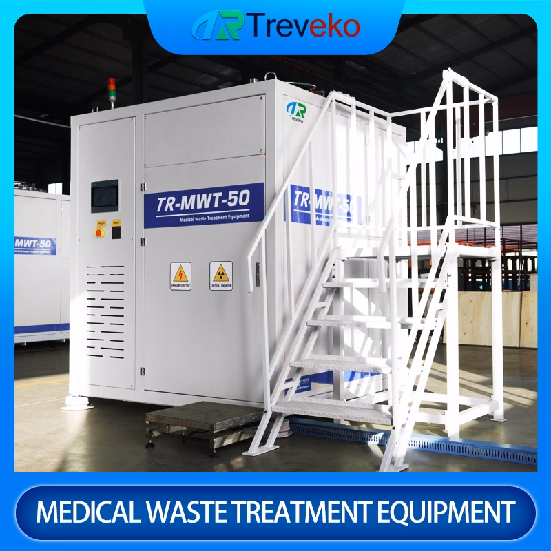 Advanced Automatic Medical Microwave Disinfection /Sterilization Waste Treatment Machine