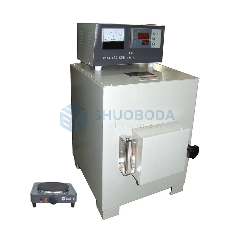 Rated temperature 1000°C BD-D482-508 Ash Content Tester precise measurement instrument for industrial material analysis ensuring results
