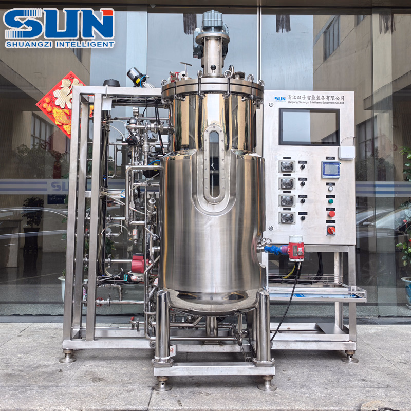 Food-Grade Microbiology Fermenting Equipment Mechanical Stirring Stainless Steel Fermenter for Dairy Products