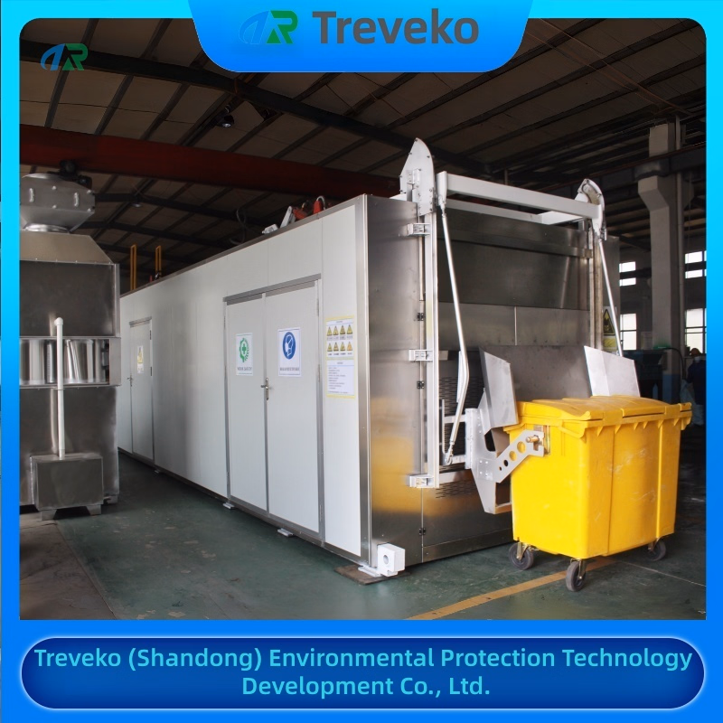 High-Efficiency Hospital Waste Disinfection and Sterilization Machine