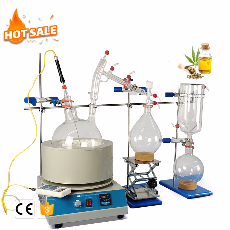High Quality Short Path Molecular Distillation Short Path Distillation Kit for Hemp Oil Extraction