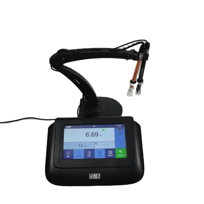 7 inch pH Conductivity TDS Meter with Automatic Calibration and ±0.01pH/3h Stability