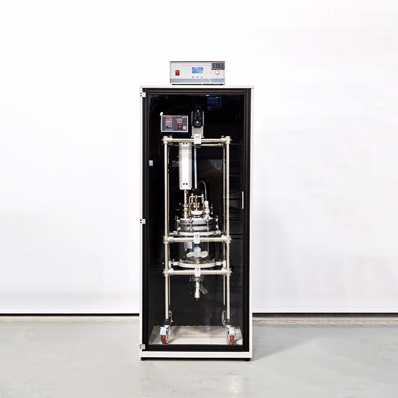 1L-200L Lab Chemical Vacuum Single Layer Glass Reactor Manufacturer in China