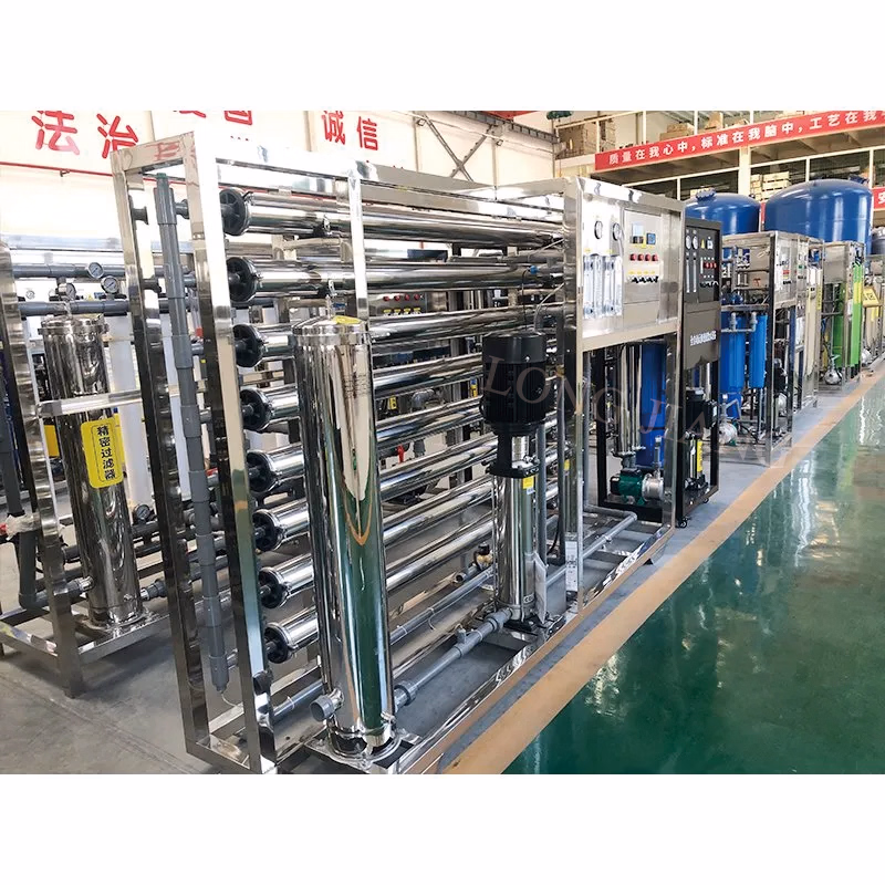 4000lph Industrial Water Treatment Drinking Water Purification Desalination Reverse Osmosis Device