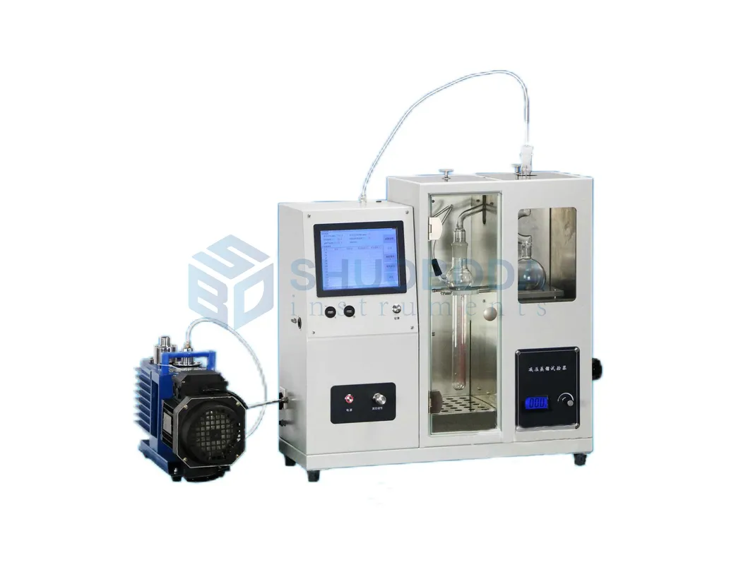BD-D B LCD touch screen Semi-automatic Vacuum Distillation Apparatus