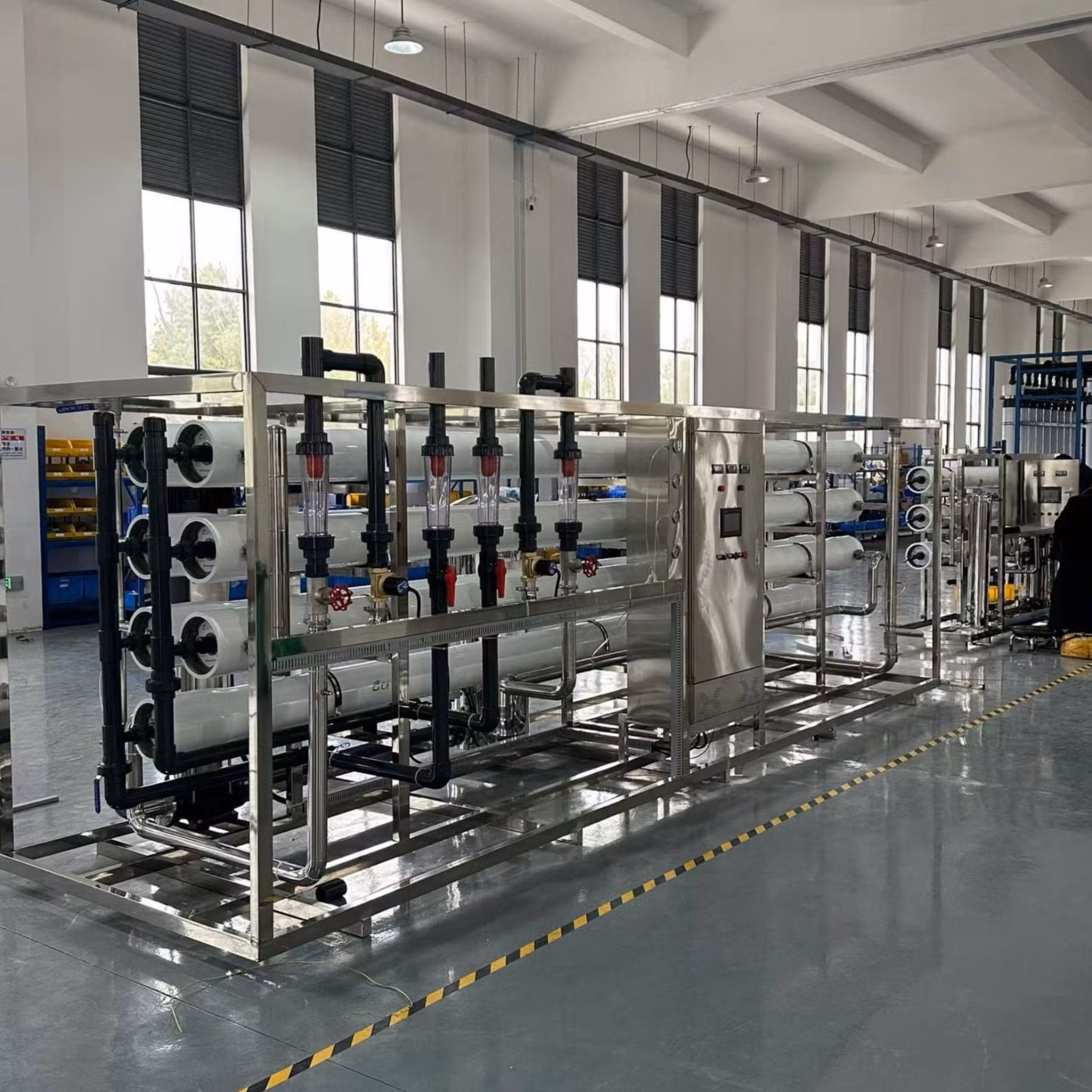 Large Capacity Reverse Osmosis Purification Water Treatment System for Infrastructure Projects