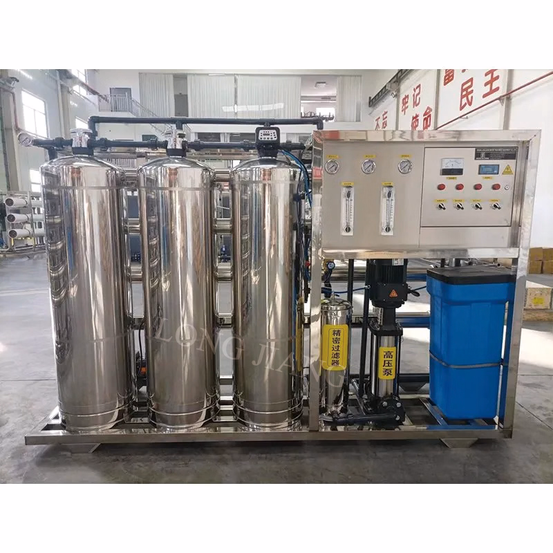 1000lph2000lph Stainless Steel Commercial Ice Making Beverage Drinking Purification System