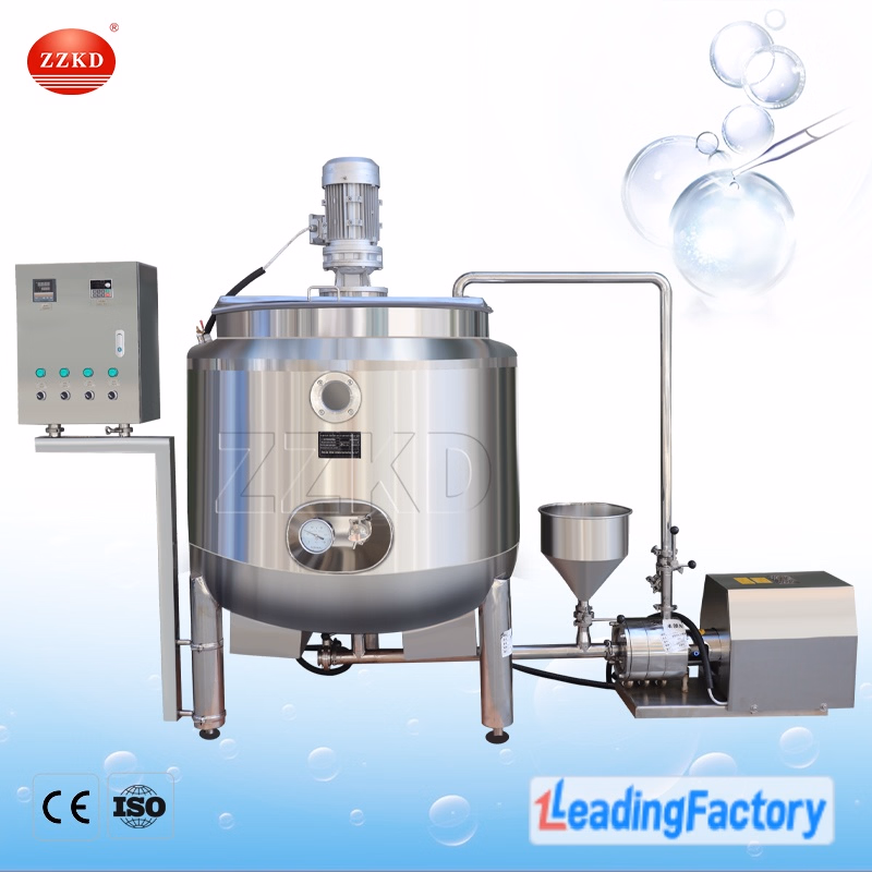 Manufacturer Customized Electric Heating Cooling Stainless Steel Vacuum Reactor Mixing Tank with Agitator