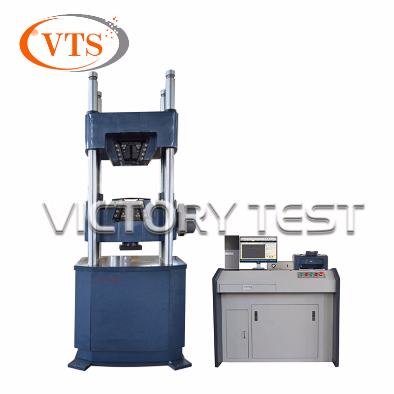 300kN 600kN 1000kN 2000kN 3000kN Steel Rebar Servo Hydraulic Universal Tensile Traction Testing Machine Tensile Tester