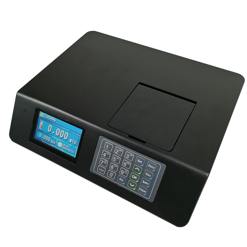 Basic Error ±2%FS 4.3 inch Color LCD Screen Bench Turbidity Meter with LED Light Source