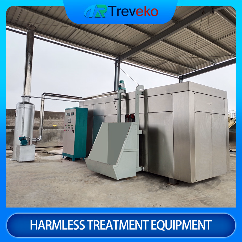Complete Carcass Treatment Equipment for on-Site Farm Waste Management and Decontamination