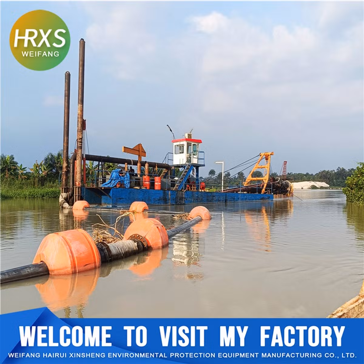 20inch China Factory Diesel Engine Dredger Vessel for Widely in Sand Dredging