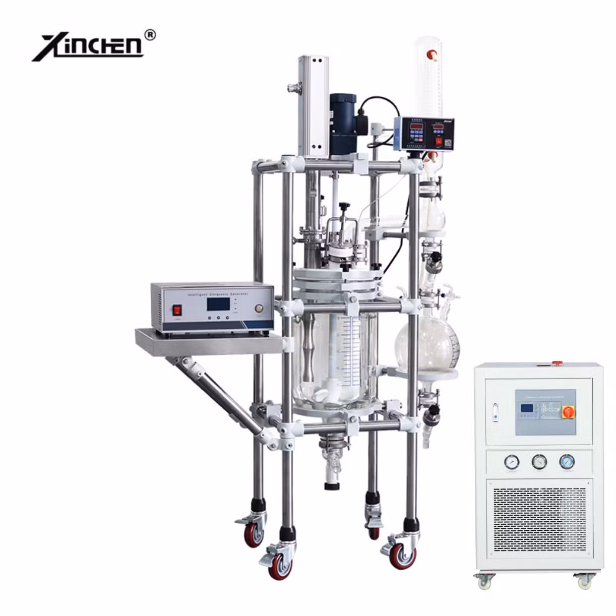 5L 10L 20L 30L 50L Ultrasonic Vacuum Crystallization Filter Reactor Distillation