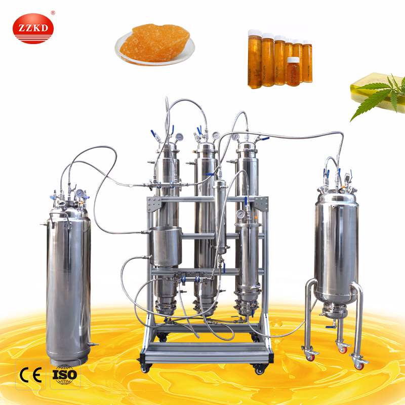 30lb Dewaxing Column Stainless Steel Bho Passive Closed Loop Bho Extractor with Recovery Tank